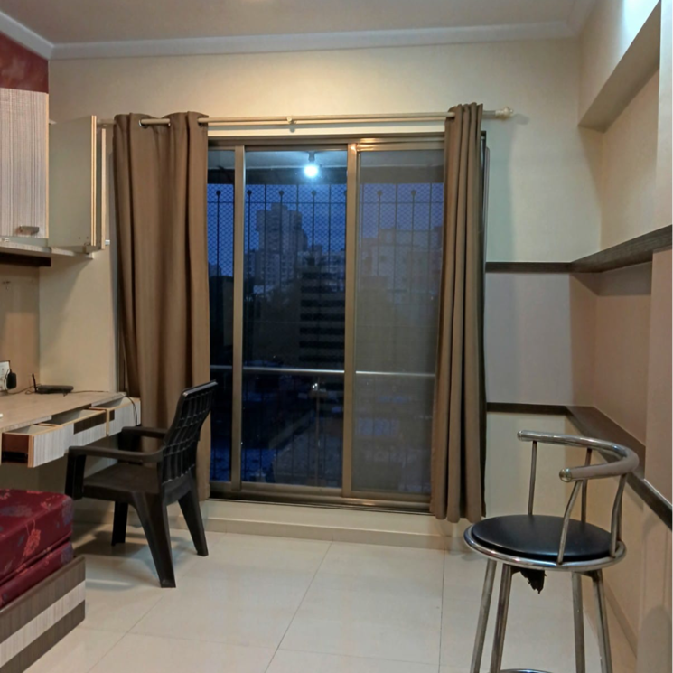 Living Room, bhoomi-ekta-garden-phase-3 3 Bedroom 850 Sq.Ft. Apartment In Food Corporation Of India Warehouse Mumbai 7393269