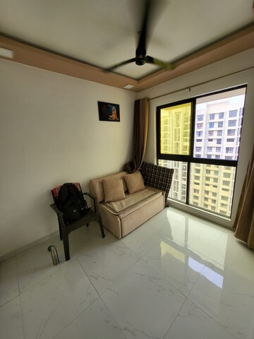 Living Room in 1.5 BHK Apartment at Runwal Gardens, Dombivli East – for Sale