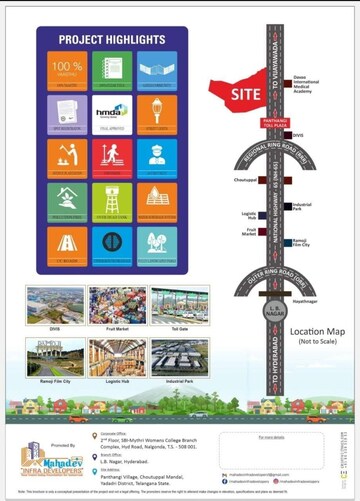  Plot – Exterior View View at Hayathnagar - for Sale
