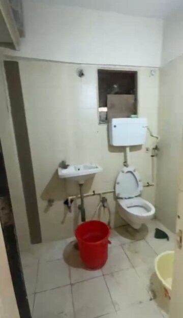 Bathroom in 2 BHK Apartment at Gaurav Woods, Mira Road – for Sale