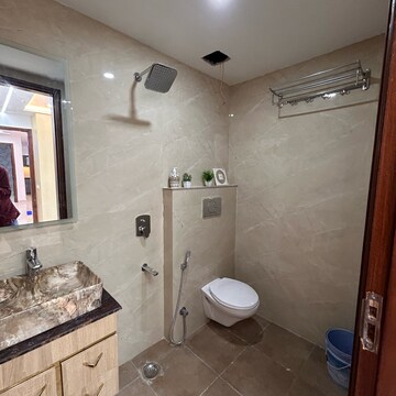 Bathroom in 3 BHK Penthouse at Chattarpur – for Sale
