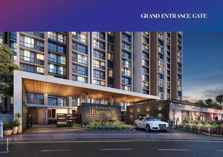 Exterior View, mahaavir-exotique 1 Bedroom 424 Sq.Ft. Apartment In Kharghar Navi Mumbai 7393949