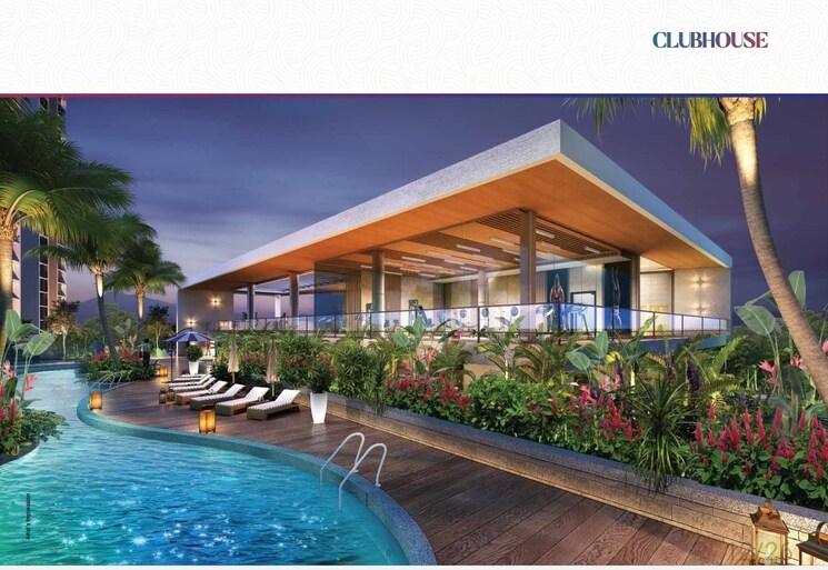 Swimming Pool, mahaavir-exotique 2 Bedroom 577 Sq.Ft. Apartment In Kharghar Navi Mumbai 7393968