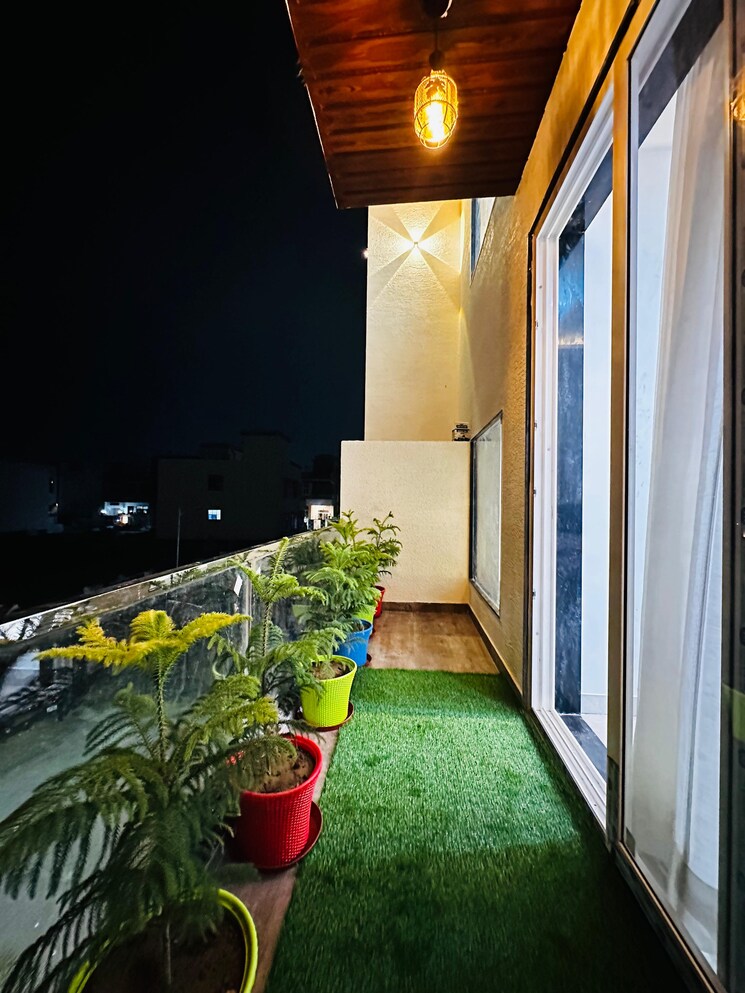 Balcony, ansals-sushant-city-ii 4 Bedroom 2100 Sq.Ft. Villa In Kalwar Road Jaipur 7394060