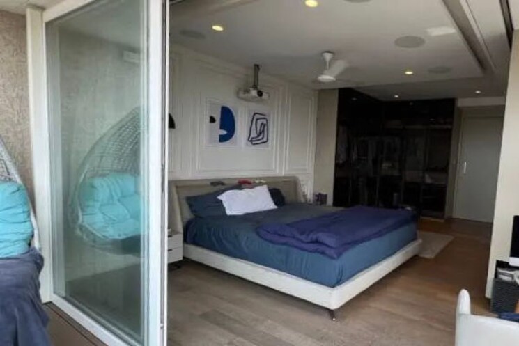 Bathroom, sea-sequence 4 Bedroom 2500 Sq.Ft. Apartment In Worli Mumbai 7394130