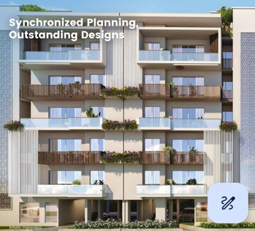 3.5 BHK Apartment – Exterior View View at Navraj The Antalyas, Sector 37d - for Sale