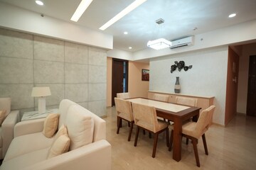 Living Room in 3 BHK Apartment at Marine Drive – for Sale