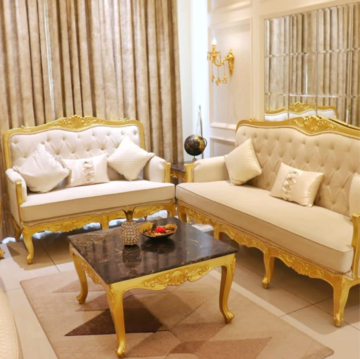Living Room in 3 BHK Apartment at Patiala Road – for Sale