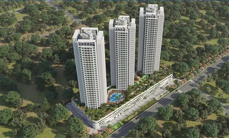 Exterior View, aurum-q-islands 2 Bedroom 748 Sq.Ft. Apartment In Ghansoli Navi Mumbai 7395589