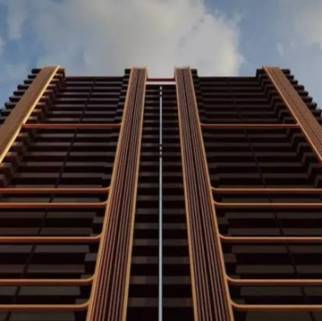 Staircase in 3.5 BHK Apartment at M3M Capital, Sector 113 – for Sale