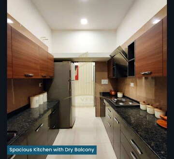 Kitchen in 1 BHK Apartment at Ajmera Crosstown One, Kalyan West – for Sale