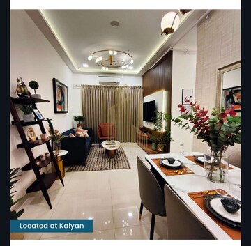Master Bedroom in 1 BHK Apartment at Ajmera Crosstown One, Kalyan West – for Sale