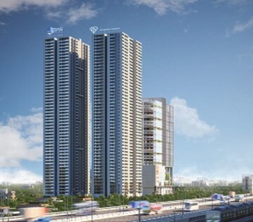 4 BHK Apartment – Exterior View View at SAS Diamond Towers, Financial District - for Sale