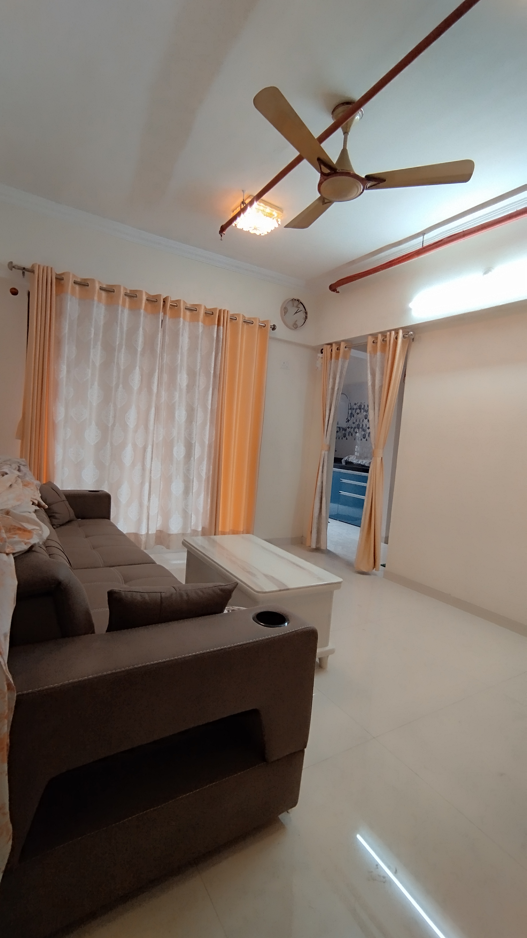 2 BHK Apartment For Rent in Raunak City Sector 4 Kalyan West Thane  7396890