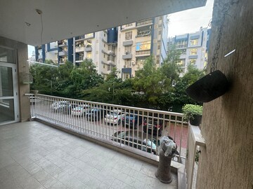 Balcony in 3 BHK Apartment at Sushma Crescent, Dhakoli Village – for Sale