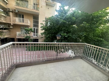 Balcony in 3 BHK Apartment at Sushma Crescent, Dhakoli Village – for Sale