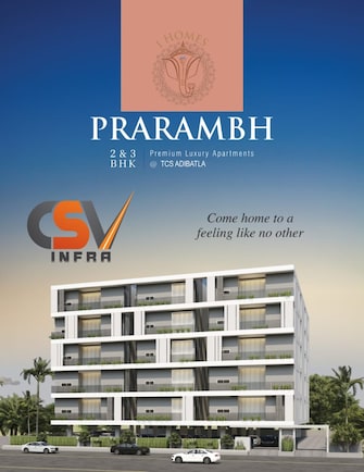 3 BHK Apartment For Resale in I Homes Praramb Adibatla Hyderabad  7397534