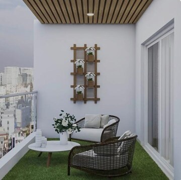 Living Room in 3 BHK Apartment at I Homes Praramb, Adibatla – for Sale