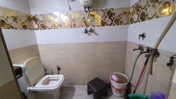 Bathroom in 2 BHK Apartment at Dilshad Garden – for Sale