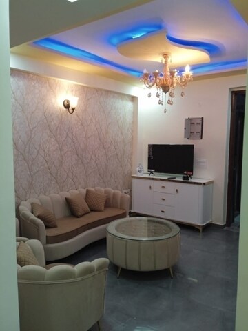 Living Room in 3 BHK Apartment at Igi Airport Area – for Sale
