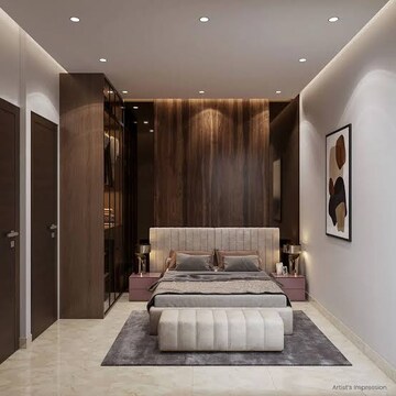 Bedroom in 1 BHK Apartment at Metro Satyam Queens Necklace, Kharghar – for Sale