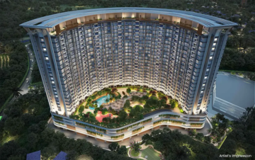 1 BHK Apartment – Exterior View View at Metro Satyam Queens Necklace, Kharghar - for Sale