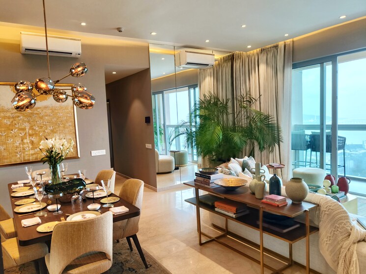 Living Room, piramal-aranya 4 Bedroom 1670 Sq.Ft. Apartment In Byculla Mumbai 7398767