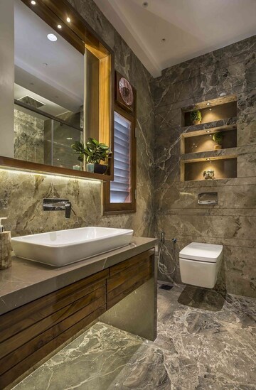 Bathroom in 3 BHK Independent House at Mohabbewala – for Sale