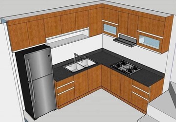 Kitchen in 2 BHK Independent House at Mohabbewala – for Sale