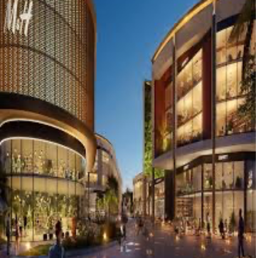  Office Space – Exterior View View at M3M 114 Market, Sector 114 - for Sale
