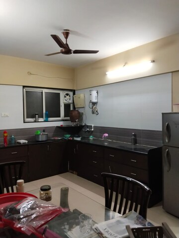 Kitchen in 3 BHK Apartment at Gagan Avenue, Kondhwa Budruk – for Rent