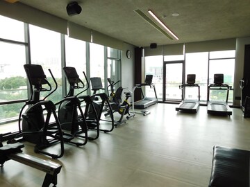 Gym in 4 BHK Apartment at Harsha Sky High, Shaikpet – for Sale