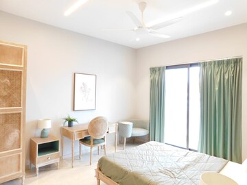 Bedroom in 4 BHK Apartment at Harsha Sky High, Shaikpet – for Sale