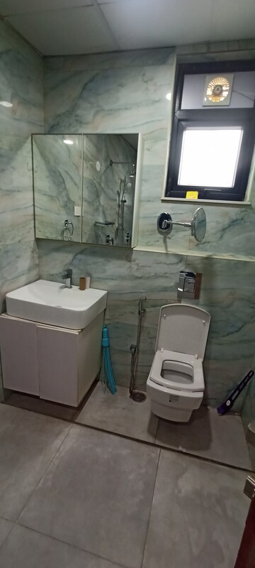 Attached Bathroom in 3 BHK Apartment at Jubilee Hills – for Sale