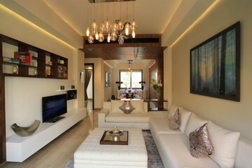 Living Room in 2 BHK Apartment at Ambience Creacions, Sector 22 – for Sale
