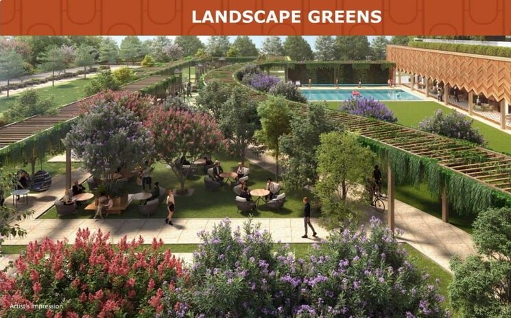 Garden, lodha-divino 3 Bedroom 1227 Sq.Ft. Apartment In Matunga East Mumbai 7401212