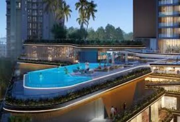 Swimming Pool in 4 BHK Apartment at Ganga Anantam, Sector 85 – for Sale