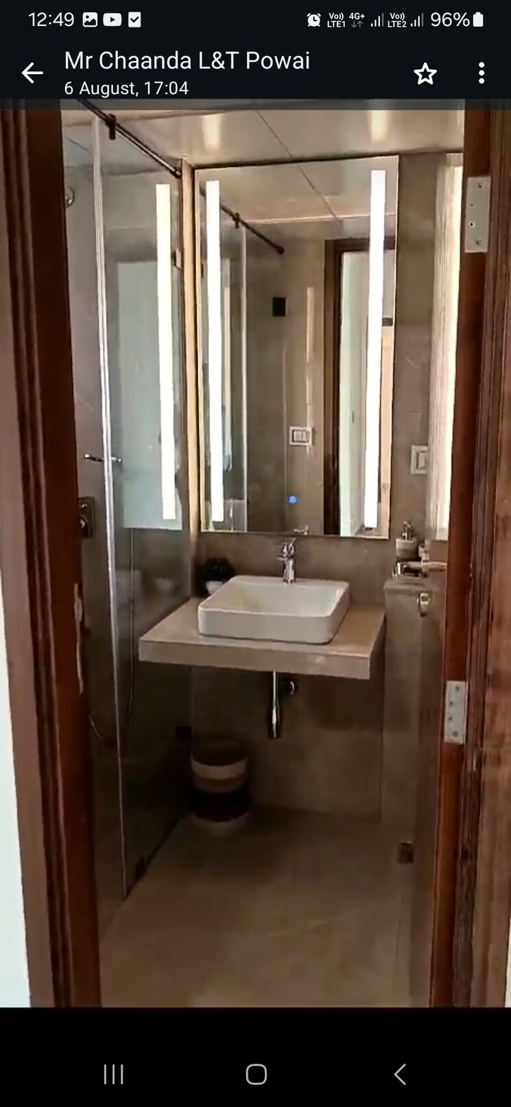 Bathroom, lnt-elixir-reserve 3 Bedroom 1087 Sq.Ft. Apartment In Powai Mumbai 7401475