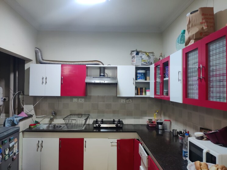 Kitchen, wild-grass 3 Bedroom 1700 Sq.Ft. Apartment In Koramangala Bangalore 7401528