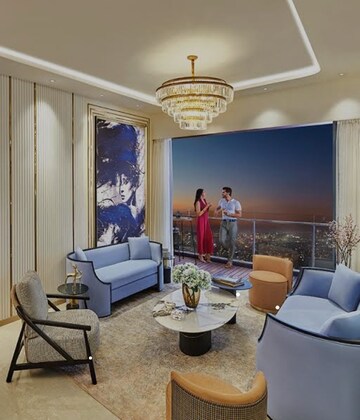 Master Bedroom in 4 BHK Apartment at Lodha Evoq, Wadala – for Sale