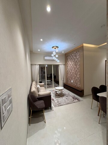 Living Room in 1 BHK Apartment at Arista Skyline, Dombivli East – for Sale
