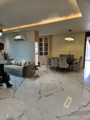 Living Room in 3 BHK Builder Floor at BPTP Parkland Pride Phase 2, Sector 77 – for Sale
