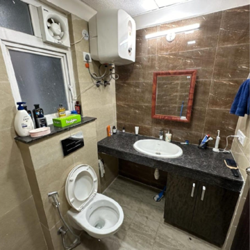 Attached Bathroom in 2 BHK Apartment at CRC Sublimis, Sport City 1 – for Sale