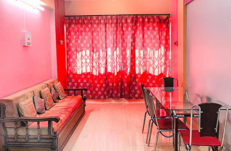 Living Room, shangrila-chs 1 Bedroom 550 Sq.Ft. Apartment In Vashi Sector 9 Navi Mumbai 7403702