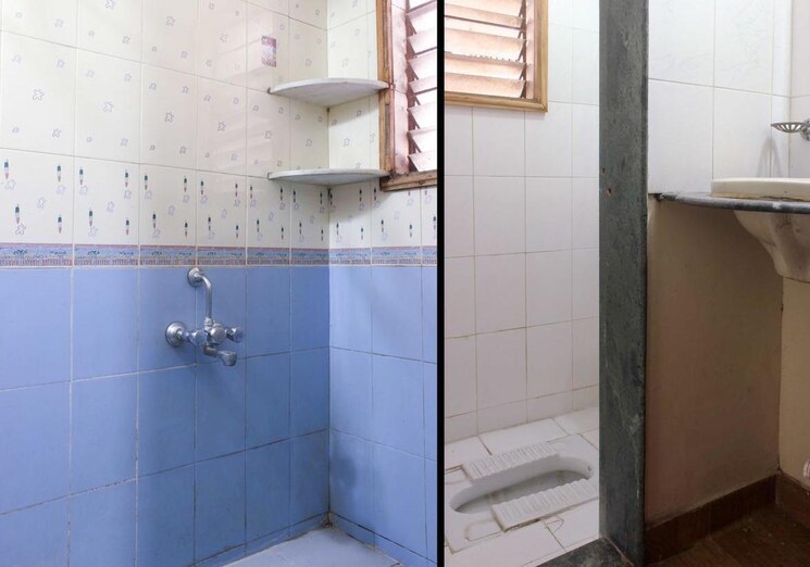 Bathroom, om-shiv-samarth-chs 1 Bedroom 410 Sq.Ft. Apartment In Panch Pakhadi Thane 7394775