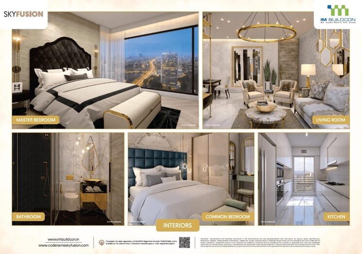 Master Bedroom, im-applaud-38 2 Bedroom 750 Sq.Ft. Apartment In Goregaon East Mumbai 7403896