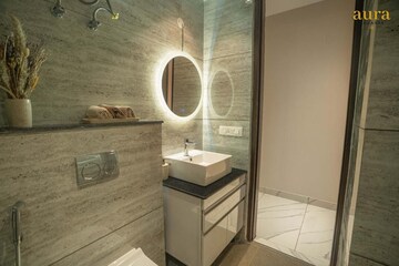 Bathroom in 3 BHK Apartment at Aura Gazania, Nabha – for Sale