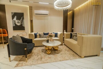 Living Room in 3 BHK Apartment at Aura Gazania, Nabha – for Sale