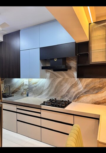 Kitchen in 2 BHK Apartment at Lotus Unity, Versova – for Sale