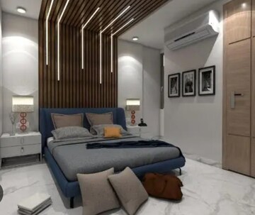 Bedroom in 4 BHK Builder Floor at Bansal Homes, Green Fields Colony – for Sale